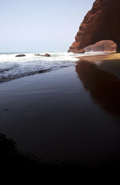 Marokkó beach — Stock Fotó