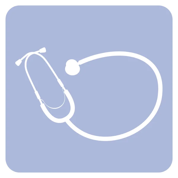Collezione di oggetti: Stetoscopio — Vettoriale Stock