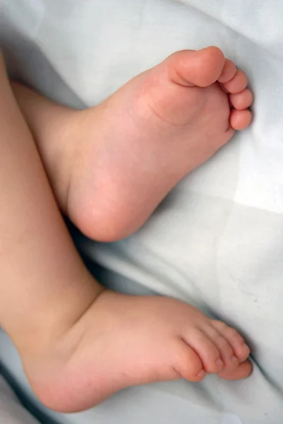 Stock image Sleeping Baby legs