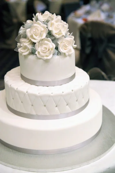 Свадебный торт Стоковое Изображение