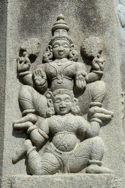 Carrying Lord Vishnu — Stock Photo, Image