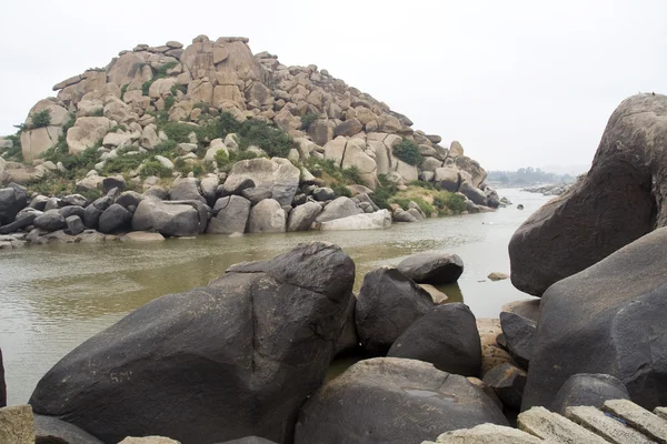 stock image Rocks and the River