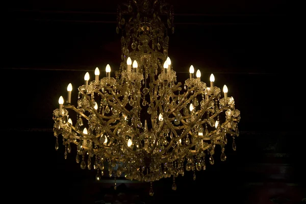 Elegante lámpara de cristal — Foto de Stock