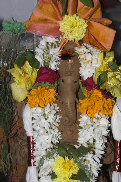 Decked ídolo de Ganesha — Foto de Stock