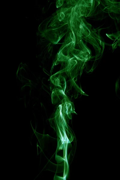 Зелений дим — стокове фото