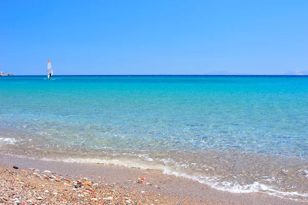 Παραλία στην Ελλάδα — Φωτογραφία Αρχείου