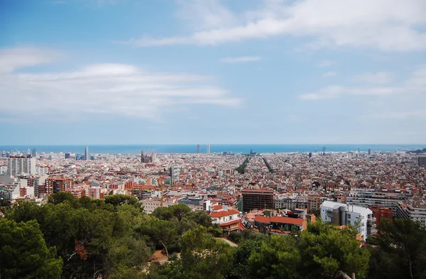 Barcelona-Landschaft — Stockfoto
