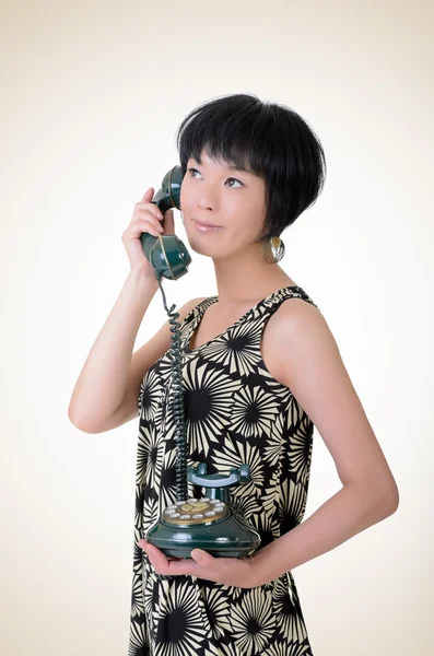 Zralá elegantní asijské žena — Stock fotografie