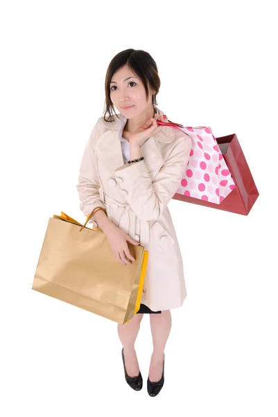 Alışveriş Kadını — Stok fotoğraf