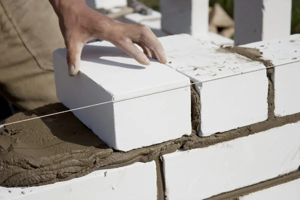 Construction of brick — Stock Photo, Image
