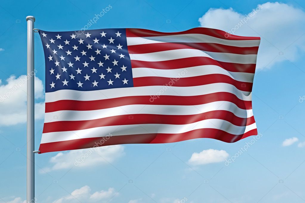 United States Of America Flag — Stock Photo © Magann 5430118