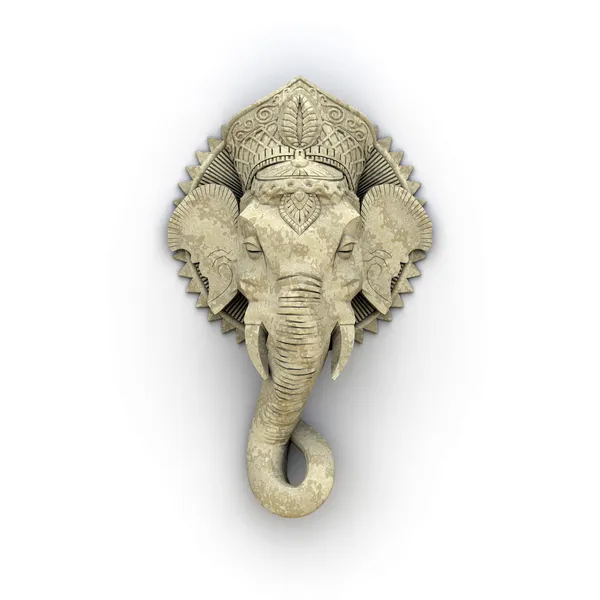 Escultura de elefante — Fotografia de Stock
