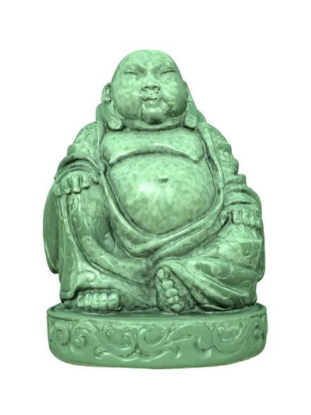 Green buddha — Stock Photo, Image