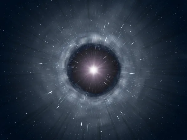 블랙홀 — 스톡 사진