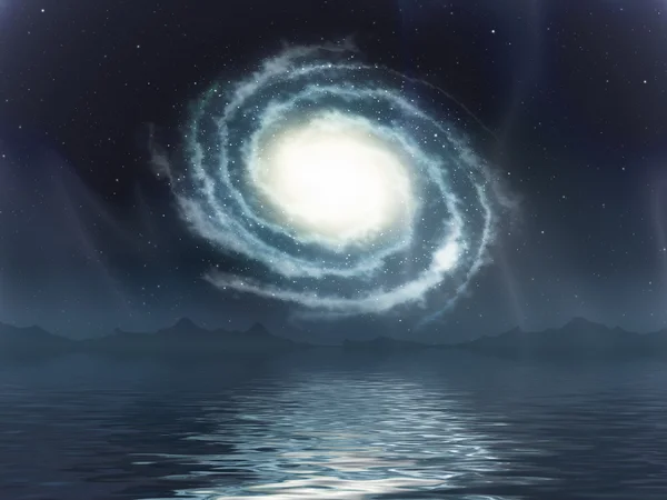Галактика море — стокове фото
