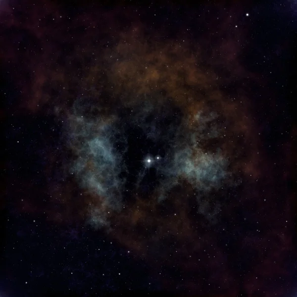 Estrelas e galáxia — Fotografia de Stock