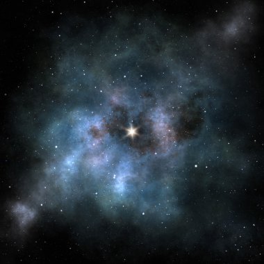 Stars nebula clipart