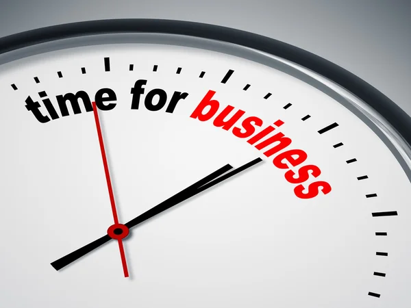 ビジネスのための時間 — ストック写真
