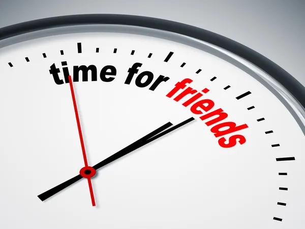 Time for friends — Stock Photo, Image