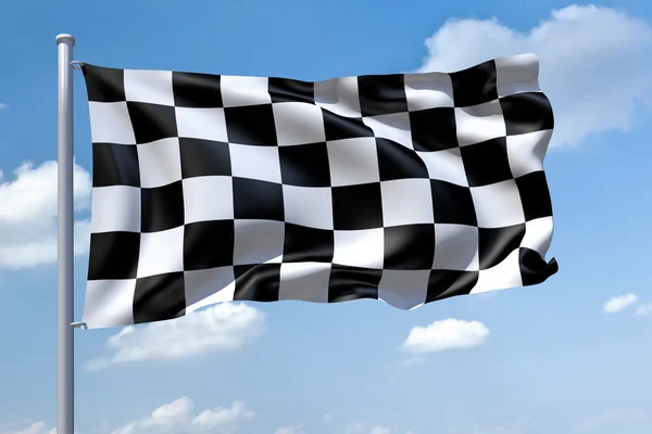 Formula1 vlajka — Stock fotografie
