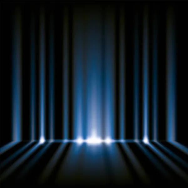 Azul luzes fundo — Fotografia de Stock