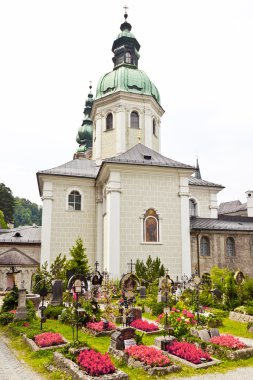 Cemetery Salzburg clipart