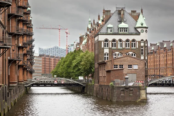 Wasserschloss-Hamburg — Stockfoto