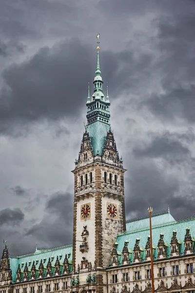 Câmara Municipal de Hamburgo — Fotografia de Stock