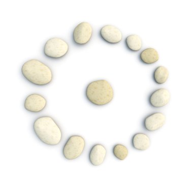 Stone circle clipart