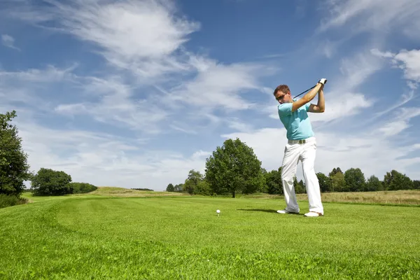 Golfspeler — Stockfoto