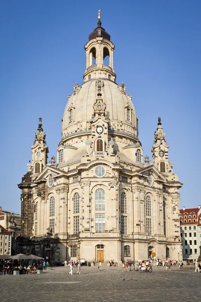 Frauenkirche Drážďanech — Stock fotografie