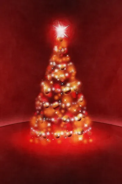 红色圣诞 — 图库照片