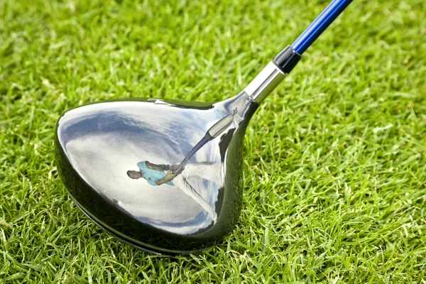 Golf-lejátszó — Stock Fotó