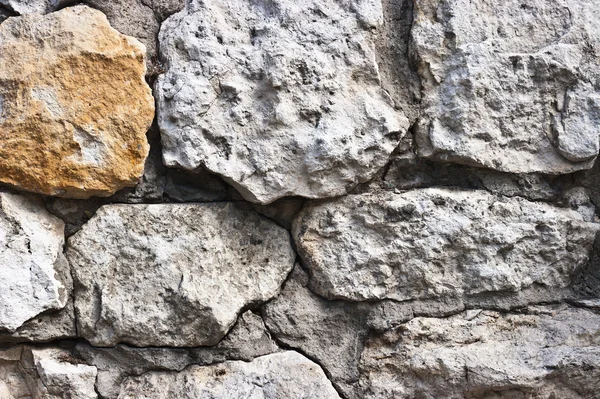 Mauer aus Stein Stockbild