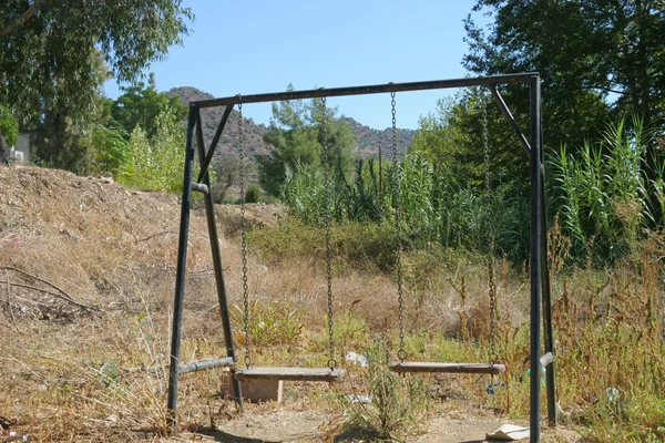 stock image Old empty swing