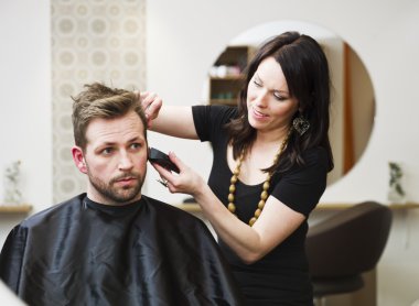 Hair Salon situation clipart