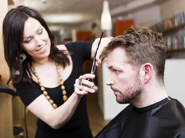 Situazione parrucchiere — Foto Stock