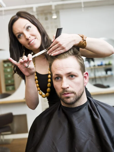 Vlasy salon situace — Stock fotografie