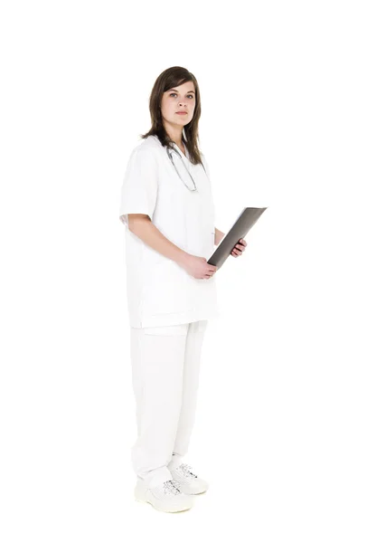 Kvinnlig sjuksköterska — Stockfoto