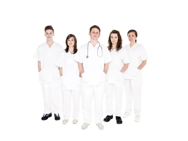 Lékaři a zdravotní sestry — Stock fotografie