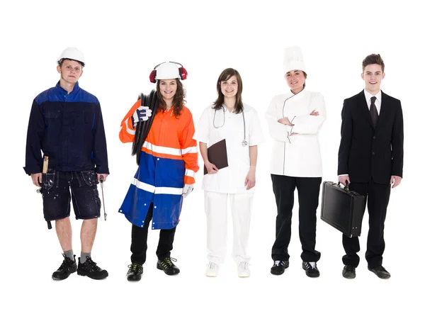 Group of with different occupation — Stock Photo, Image