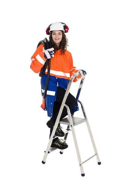 Female Construction worker — Stock Photo, Image