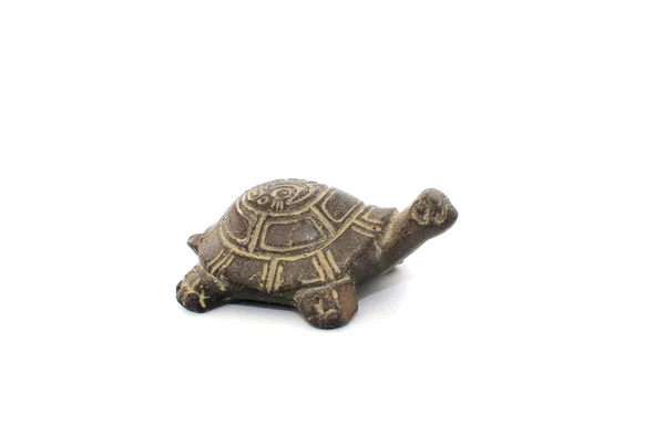 Kamień z pamiątkami żółw — Zdjęcie stockowe