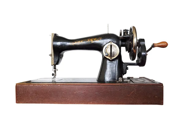 Vintage dikiş makinesi — Stok fotoğraf