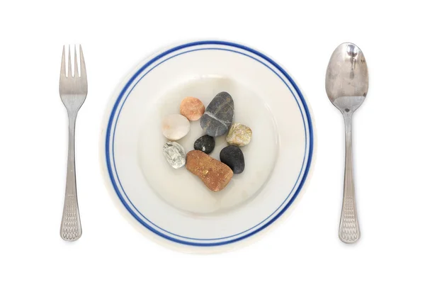 Stenar måltid — Stockfoto