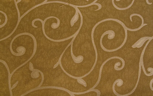 Bruin doek met patroon textuur — Stockfoto