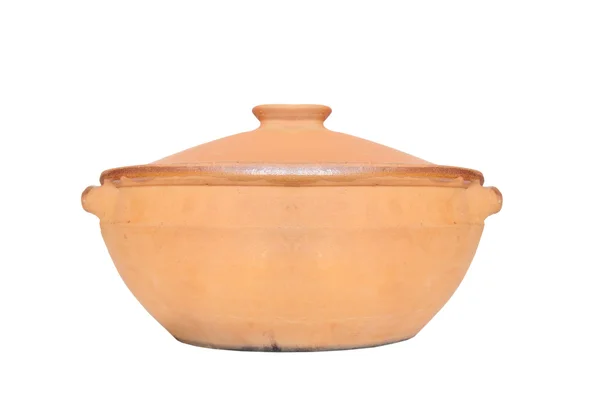Clay pot for cooking — Stock Photo, Image