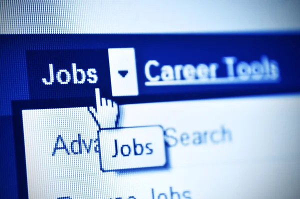 Werkgelegenheid zoeken — Stockfoto