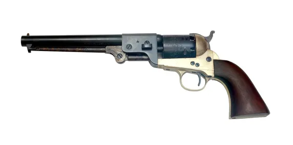 Colt revolver vecchio metallo — Foto Stock