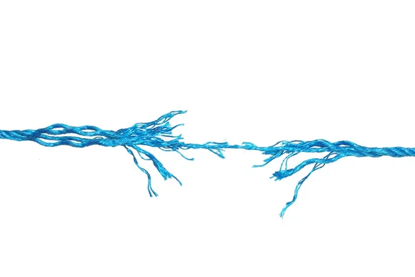 Seil durchbrochen — Stockfoto